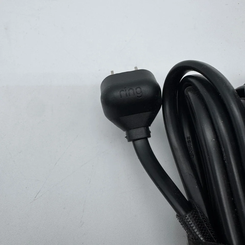 Ring Stick Up Cam Battery Plug-In 3rd Gen Black HD Security Camera w/ Power Cord